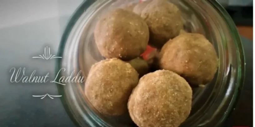 Walnut Laddu Recipe Hindi