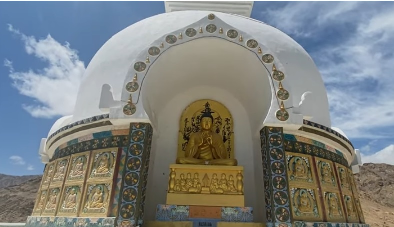 Shanti Stupa in Hindi